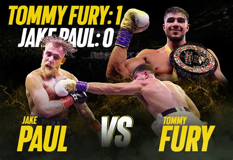 jake paul vs tommy fury results who won|Round.